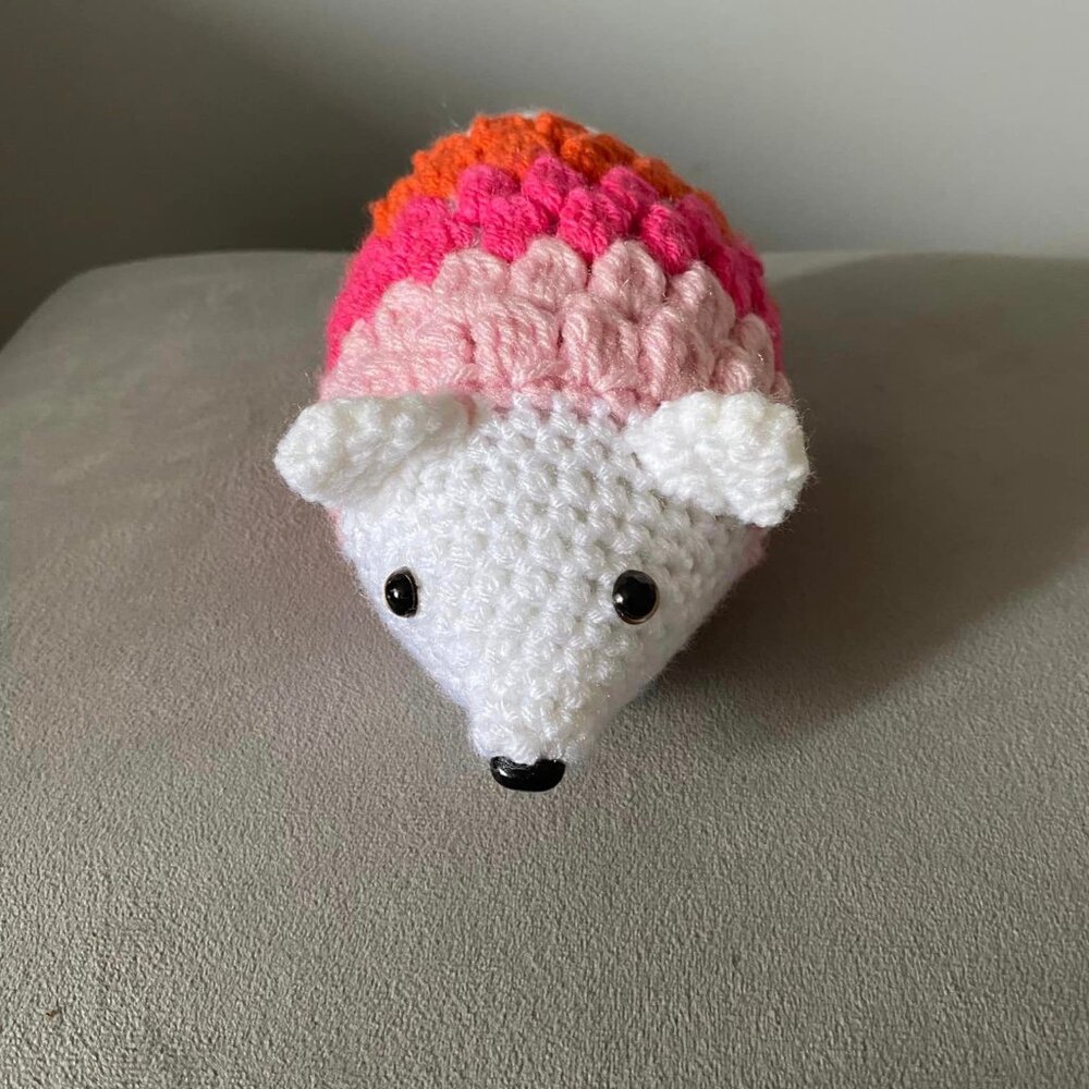HANDMADE CROCHET HEDGEHOG